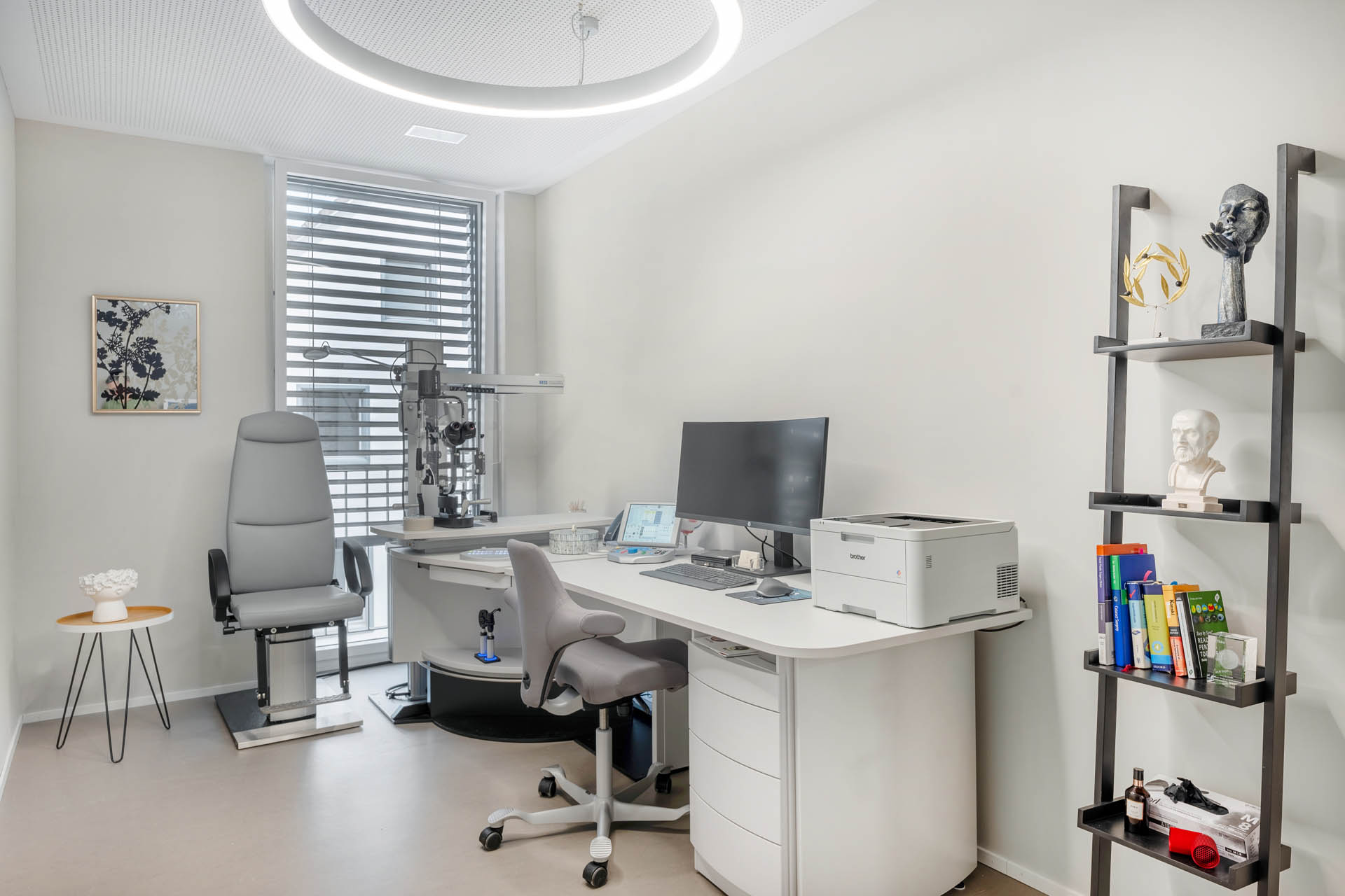 Adlerblick Augenmedizin, Team und Innenraum